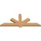 Ekena Millwork Kennewick Timber Gable Bracket, Western Red Cedar, 72"W x 30"H x 3 1/2"D x 5 1/2"F, 10/12 Pitch GBW072X30X0406KEN00SWR - alternate 3